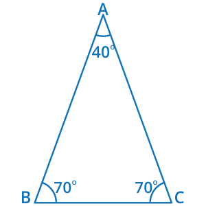 isosceles triangle definition geometry