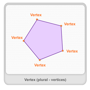 Vertex (plural - vertices) Worksheet Vertex (plural - vertices) Worksheet
